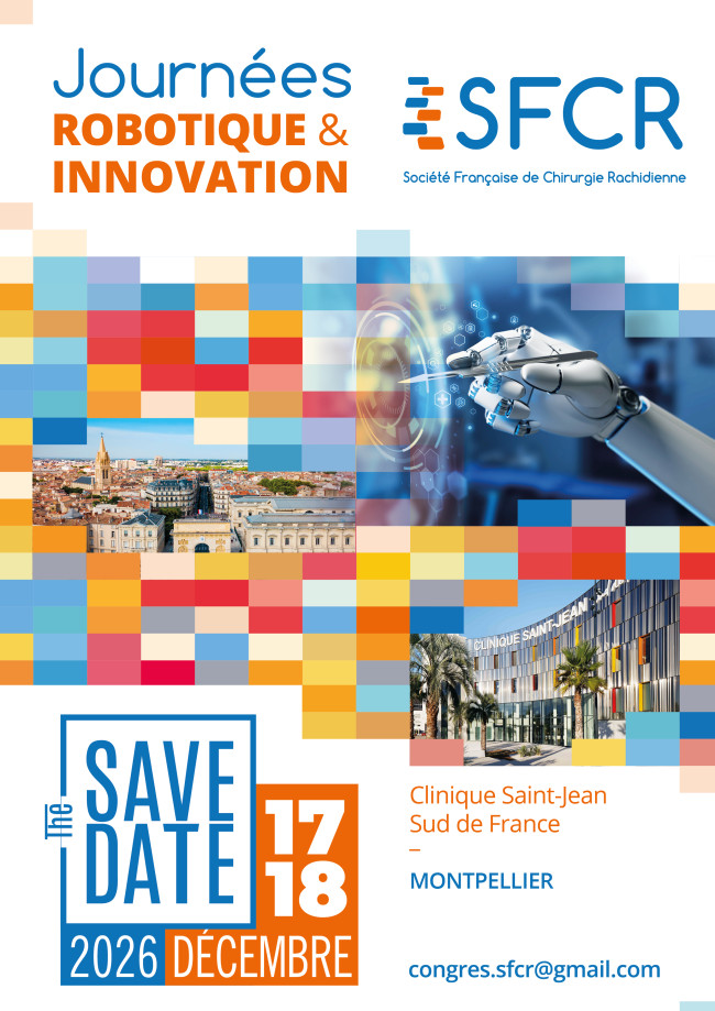 Journées SFCR Robotique et Innovation